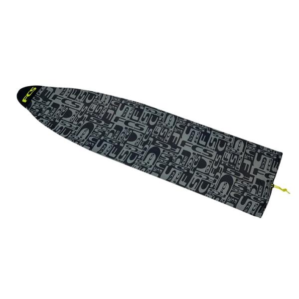 FCS STRETCH ALL PURPOSE Cover 5'9 Monogram Coal/Li...