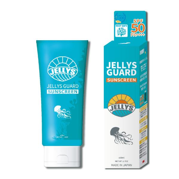 JELLYS GUARD SUN SCREEN SPF50 ジェリーズガード クラゲ除け＆日焼け止め...
