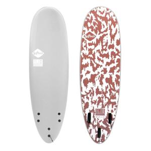 【自宅まで配送】SOFTECH BOMBER 5'10 GREY/DUSTY RED  SOFTBOARD SURFBOARD ソフテック サーフボード ソフトボード 送料無料｜basic-surf