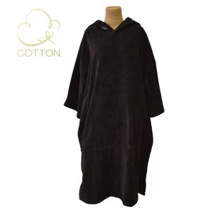 TLS COTTON PONCHO BLACK TOOLS コットンポンチョ BLACK ツールス