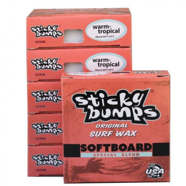 【サーフィン ワックス】  STICKY BUMPS SOFTBOARD WAX   スティッキーバ...