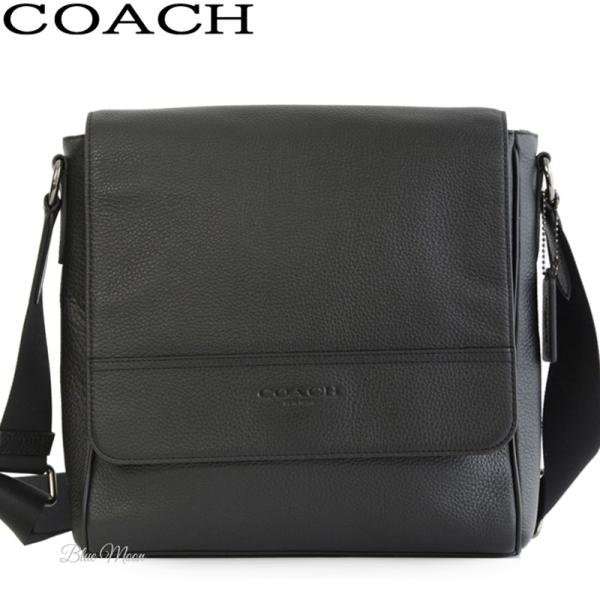 コーチ COACH バッグ メンズ ショルダーバッグ 斜めがけバッグ 本革 ブラック 4007 アウ...