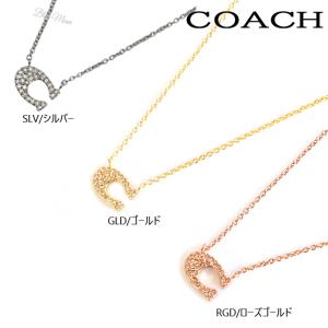 コーチ COACH ネックレス レディース ペンダント アクセサリー パヴェ チャーム F91433 アウトレット ブランド