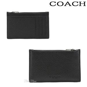 コーチ COACH コインケース メンズ カードケース クレジットカード 名刺入れ 本革 ブラック C4280 アウトレット ブランド