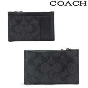 コーチ COACH コインケース メンズ カードケース クレジットカード 名刺入れ ブラック C4281 アウトレット ブランド