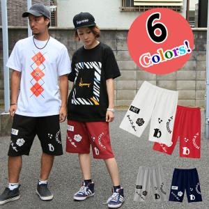 ハーフパンツ バスパン スウェットパンツ ダンス練習着 衣装 ヒップホップ トレーニング ジム エアロ リトモス ズンバ