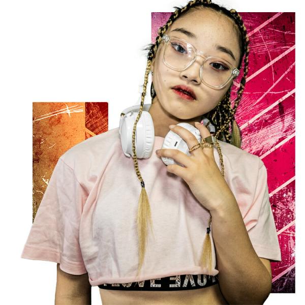 20% OFFセール ショート丈 へそ出し トップス キッズ ダンス 衣装 ヒップホップ 韓国ファッ...