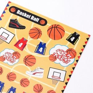 バスケ シール グッズ 文具 文房具 手紙 (...の詳細画像3