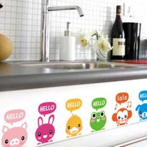 アニマル 動物 雑貨 プレゼント インテリア ギフト 記念品 子供 インテリアアニマルウォールステッカー