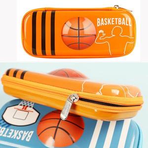 バスケグッズ バスケ通販 プレゼント バスケットボールのボニータペンケース（オレンジ）