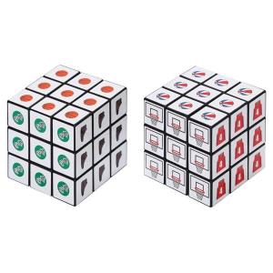 グラシアスオリジナルキューブパズル(全面がバスケットボール柄)１個