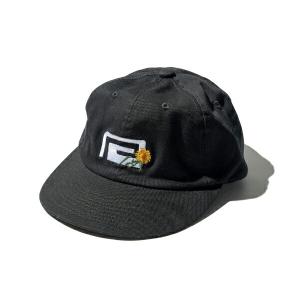 リバーサル キャップ 帽子 FLOWER LOGO BB CAP (フリーサイズ) 23AW09 reversal 格闘技 rvddw トレーニング ジム 筋トレ ライフスタイル 帽子 ブラック｜basket-exceed