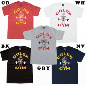 ベーシックTシャツ クラシックJ(M・L・XLサイズ) GOLD'S GYM_W ベーシックTシャツ クラシックJ(M・L・XLサイズ) GOLD'S GYM_W