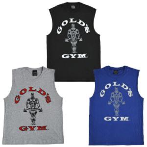 2023 スリーブレスTシャツ Rニューマン  GOLD'S GYM_W ゴールドジムウェア ボディビル フィジーク 筋トレ トレーニング ジム  返品・交換不可セール商品｜B-EXCEED バスケットボール専門店