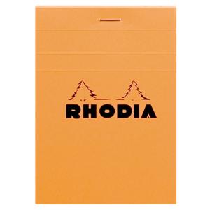 【メール便2個以上送料無料】【No.12】ブロック ロディア オレンジ　BLOC RHODIA【8.5×12cm】｜名入れオリジナルアイテム SYMPL