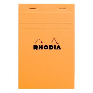 【メール便2個以上送料無料】【No.14】ブロック ロディア オレンジ　BLOC RHODIA【11×17cm】｜名入れオリジナルアイテム SYMPL