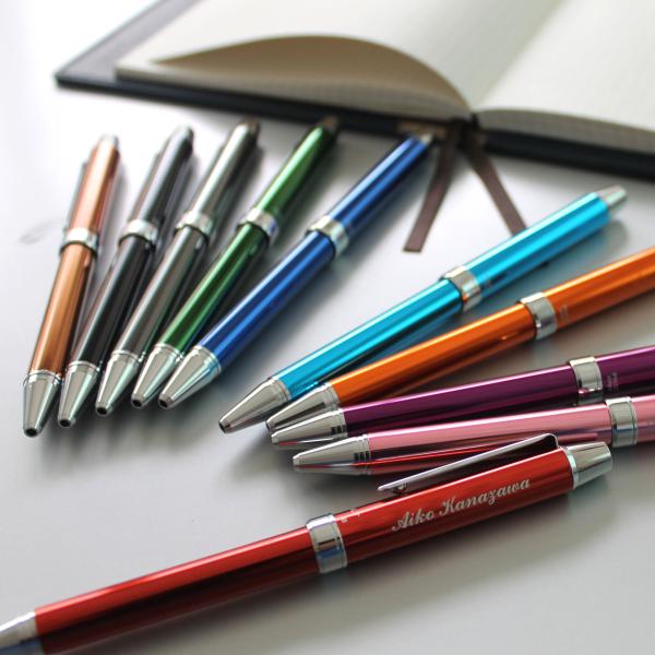 【名入れ無料】【送料無料】 パイロット　エボルト(BTHE-1SR) アクロインキ搭載　多機能筆記具