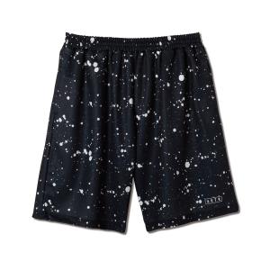 AKTR MIXTURE LOGO SHORT WIDE PANTS OR アクター ウェア パンツ
