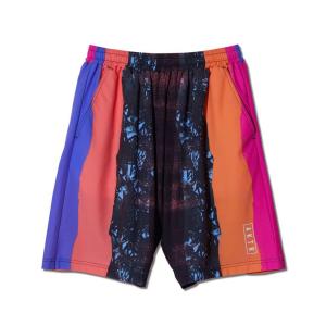 AKTR MIXTURE TIEDYE SHORTS BL アクター ウェア パンツ バスパン