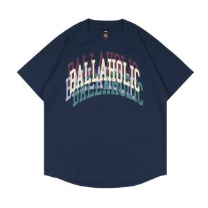 Ballaholic COLLEGE LOGO Overlap COOL Tee (navy)