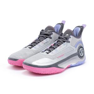 361° AG4 W572341111-6 GRY バスケットシューズ メンズ レディース バッシュ ミッドカット グレー｜basketballpro