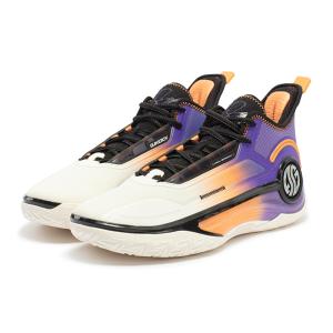 361° AG4 W572411102-3 WHT/PPL バスケットシューズ メンズ レディース バッシュ ミッドカット 白｜basketballpro