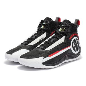 361° AG4 SOAR W672341104-4 BLK/WHT バスケットシューズ メンズ レディース バッシュ ハイカット 黒｜basketballpro