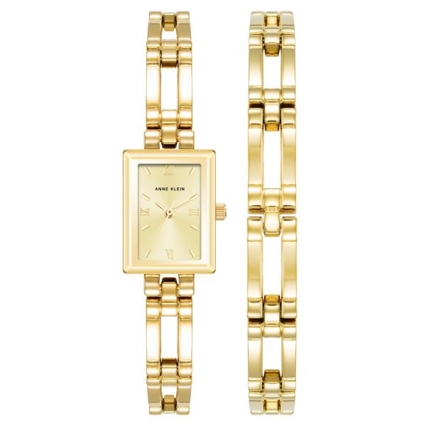 Anne Klein Women's Bracelet Watch Set 腕時計 レディース シャ...