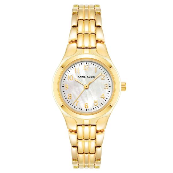 Anne Klein Bracelet Watch 腕時計 レディース ゴールドトーン マザーオブパ...
