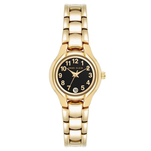 Anne Klein Date Function Bracelet Watch 腕時計 ブラック文字...