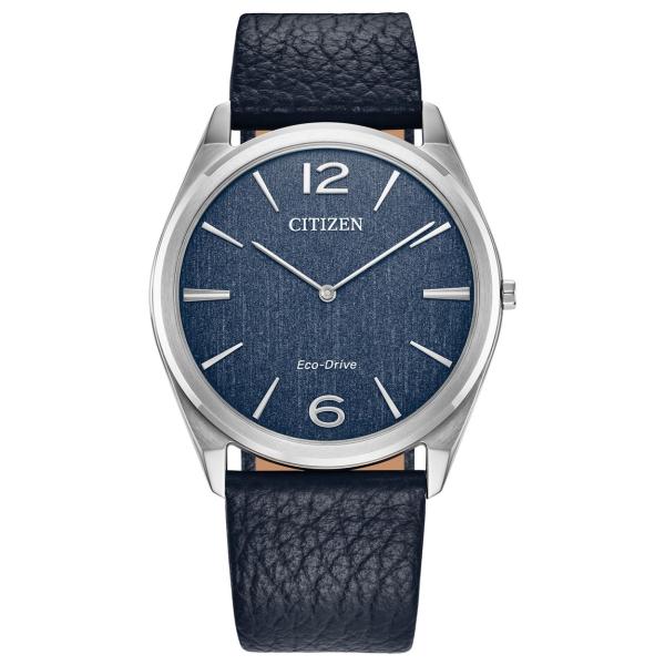 Citizen Dress Classic Eco-Drive 腕時計 ユニセックス ブルー文字盤 ...