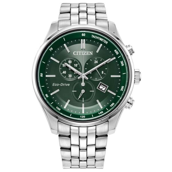 CITIZEN Classic Corso 腕時計 エコドライブ クロノグラフ 12/24時間表示 ...
