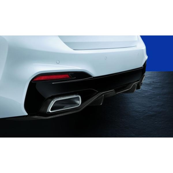 BMW純正 5シリーズ G30 G31 M Performance カーボン マフラーカッター 左右...