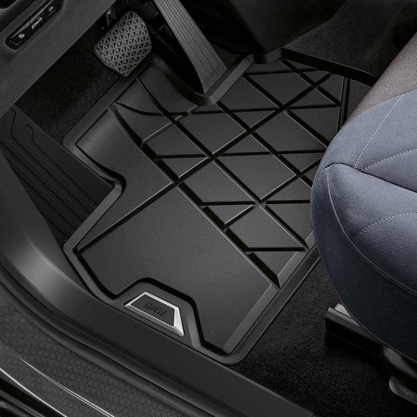 BMW純正 iX フロント オールウェザー フロアマット 左右セット ブラック