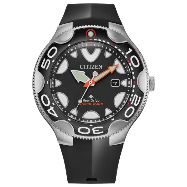 Citizen Promaster Dive Eco-Drive Orca 腕時計 メンズ ブラック...