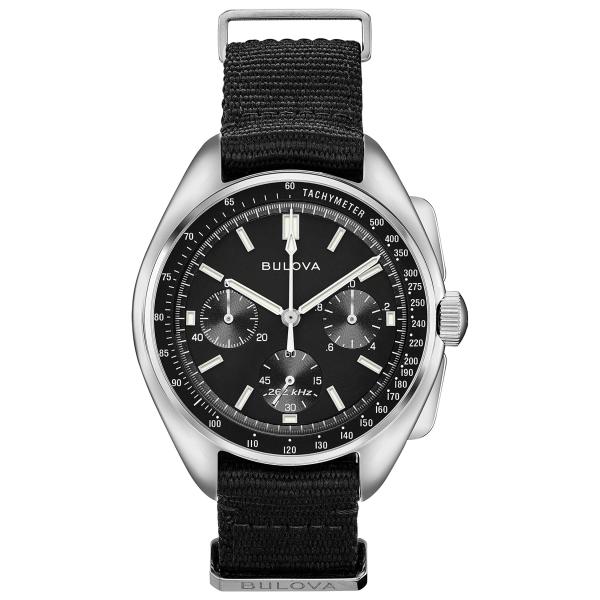 Bulova Archive Series Lunar Pilot 腕時計 クロノグラフ クオーツ ...
