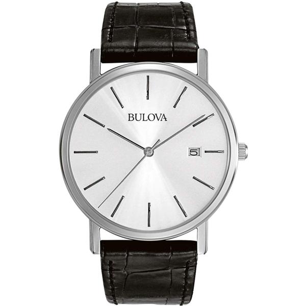 Bulova Classic 3-Hand Calendar Date 腕時計 メンズ クオーツ レ...