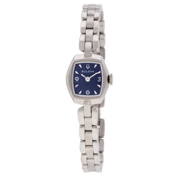 Bulova Goddess of Time 腕時計 ブルー文字盤 クォーツ レディース トノー型 ...