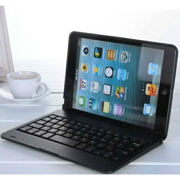iPad Miniミニ1234 ワイヤレスキーボードケース Bluetooth ノートパソコンに　ハ...