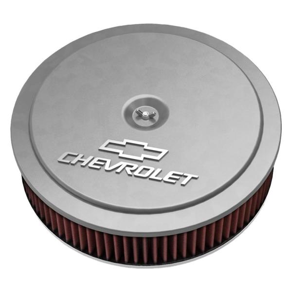 Holley エアクリーナー 汎用 シボレー V8 14インチ径 3インチ高 プレミアムフィルター ...