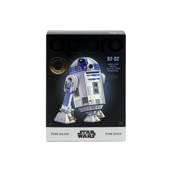 スターウォーズ英語版 2026 Agoro R2-D2 Hobby Box 5g純銀・純金製カード