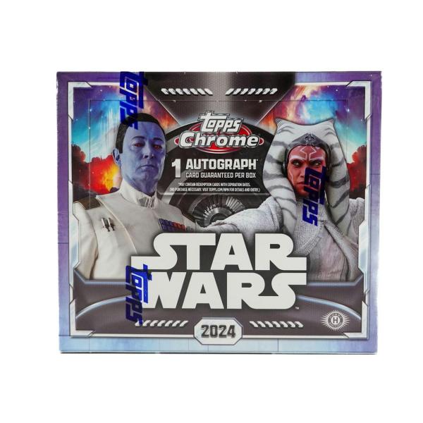 スターウォーズ英語版 2024 Topps Star Wars Chrome Hobby Box ホ...
