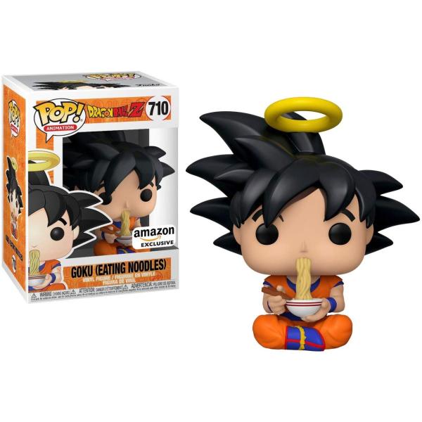 ファンコ ドラゴンボールZ 孫悟空 麺を食べる ラーメン フィギュア ポップ 限定 アニメ キャラク...