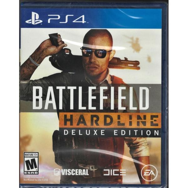 Battlefield Hardline Deluxe 北米版 PS4 プレイステーション4 海外版...