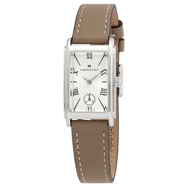 Hamilton American Classic Ardmore 腕時計 ブラウンレザーベルト ク...