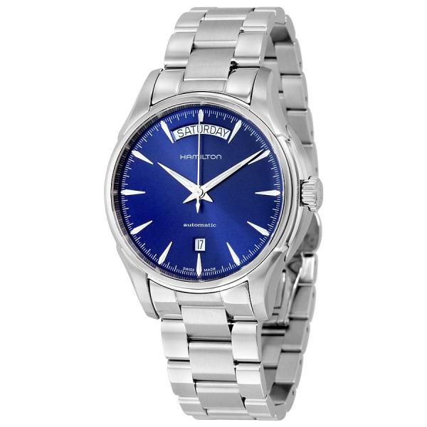Hamilton Jazzmaster Automatic Day Date 腕時計 メンズ ブルー...