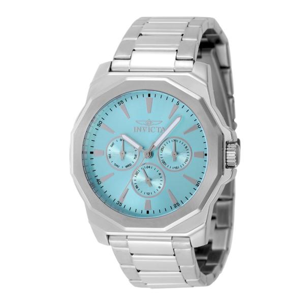 Invicta Speedway 腕時計 42mm シルバー ステンレススチール ブラス文字盤 メン...