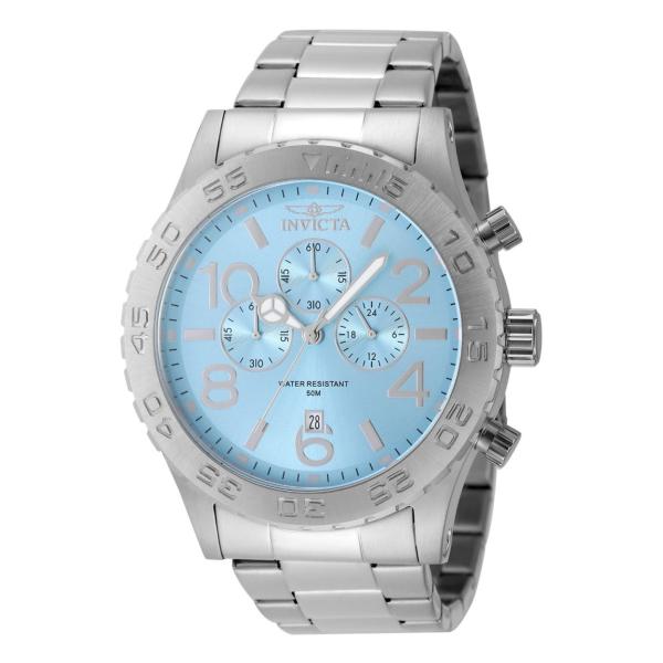 Invicta Specialty 腕時計 50mm ケース径 スチール メタル文字盤 クオーツ メ...