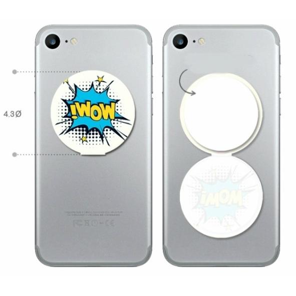 スマホパッド 貼るだけのスタンド nano stikcy pad 洗えるパッド 車載グッズ iPho...