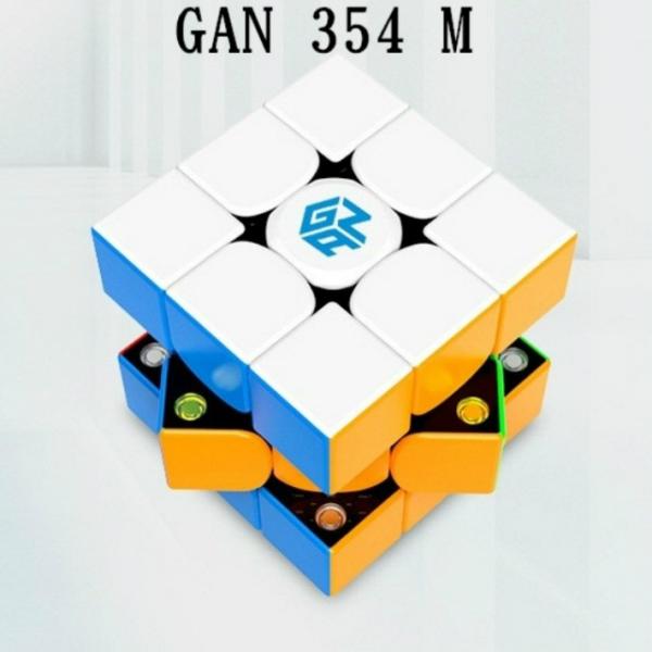 GAN354 V2 GANCUBE 競技用 3x3x3キューブ ステッカーレス 立体パズル 知育